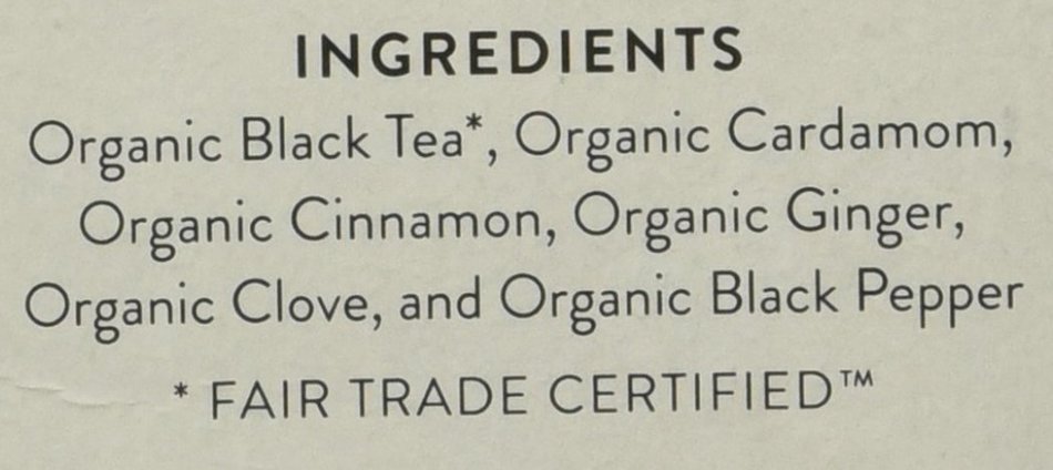 Choice Organic Mango Ceylon Tea with Vanilla, 20 Count Box N89