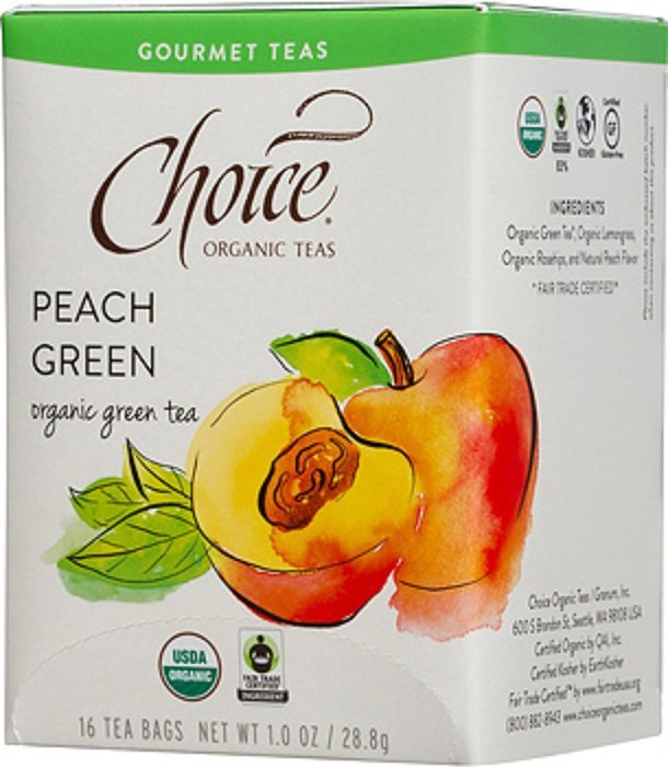 Choice Organic Mango Ceylon Tea with Vanilla, 20 Count Box N93