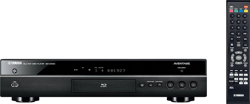 Yamaha BD-A1000 Blu-ray Disc Player, Black