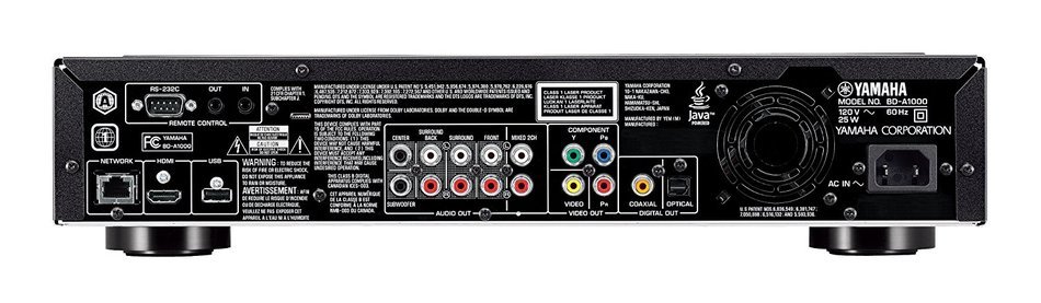 Yamaha BD-A1000 Blu-ray Disc Player, Black N2