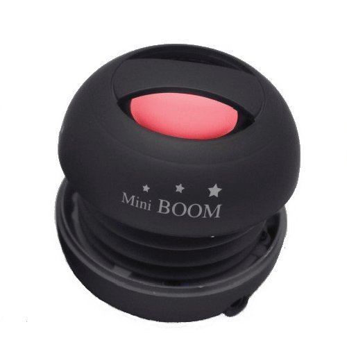 Mini Boom Mini Portable Speaker High Quality Hamburger Speaker Iphone Android Phones Tablet Pc - Black