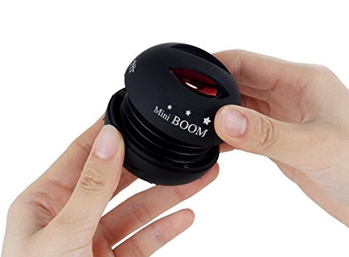 Mini Boom Mini Portable Speaker High Quality Hamburger Speaker Iphone Android Phones Tablet Pc - Black N3