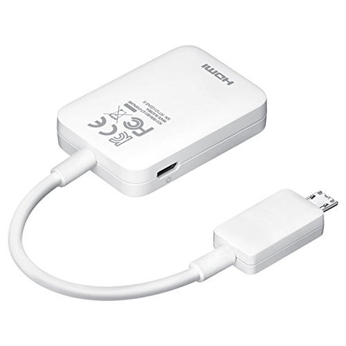 Samsung ET-H10FAUWESTA Micro USB to HDMI 1080P HDTV Adapter Cable for Samsung Galaxy S3/S4 and Note 2 - Retail... N2