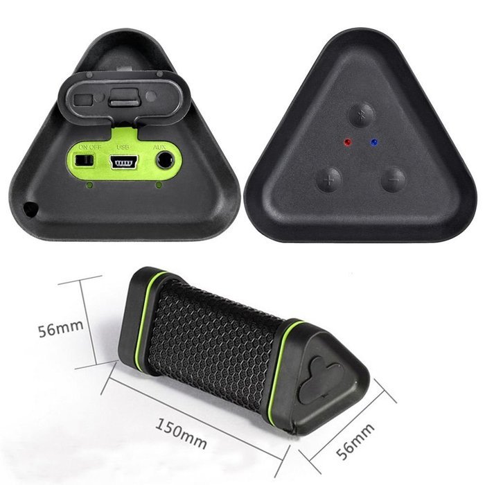 Bluetooth speaker for outdoor sports [Black] N4