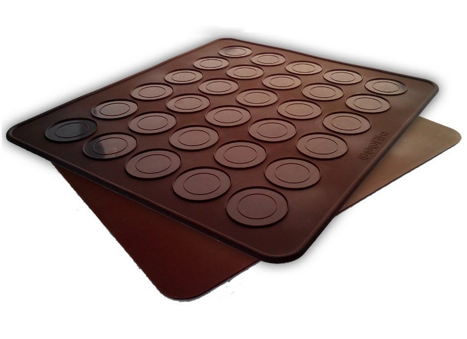 Mangocore New Silicone Macaron Macaroon Pastry Oven Baking Mould Sheet Mat 30-Cavity DIY Mold Baking Mat