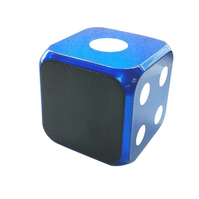 [HKSDV] Flip Flap Portable Bluetooth Speakers (Metallic Blue)