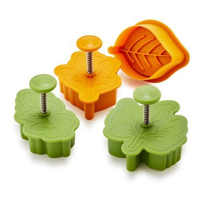 Sur La Table Leaf Pie Crust Cutters PC-068 , Set of 4