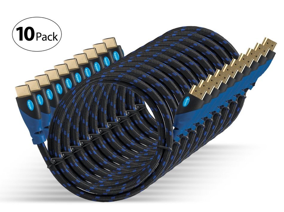 Aurum Ultra Series - High Speed HDMI Cable With Ethernet 20 Ft - Supports 3D & ARC [Latest Version] - 20 Feet