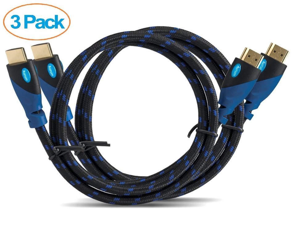 Aurum Ultra Series - High Speed HDMI Cable With Ethernet 20 Ft - Supports 3D & ARC [Latest Version] - 20 Feet N7