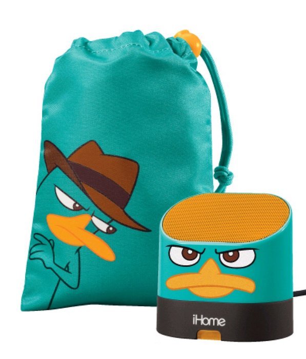 Kermit The Frog Portable Rechargeable Speaker with Carrying Case for MP3 Players/iPhone/iPad, DK-M63 N3