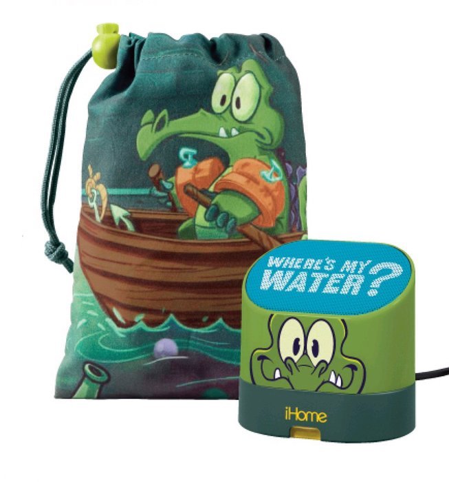Kermit The Frog Portable Rechargeable Speaker with Carrying Case for MP3 Players/iPhone/iPad, DK-M63 N7