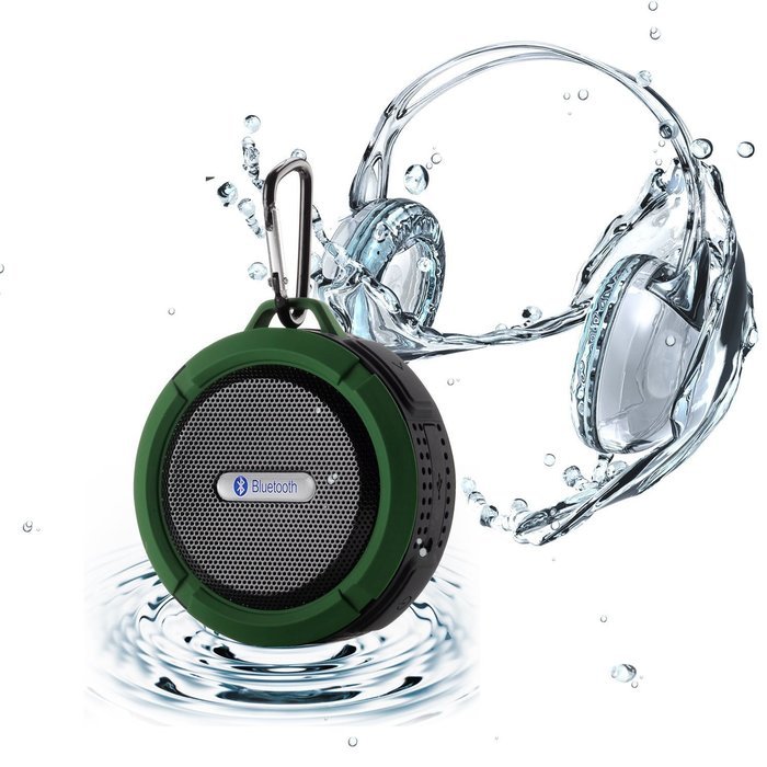 BONUSIS Wireless Bluetooth 3.0 Speakers Waterproof Dustproof Shockproof Mini Portable Stereo Loudspeaker Sound... N8