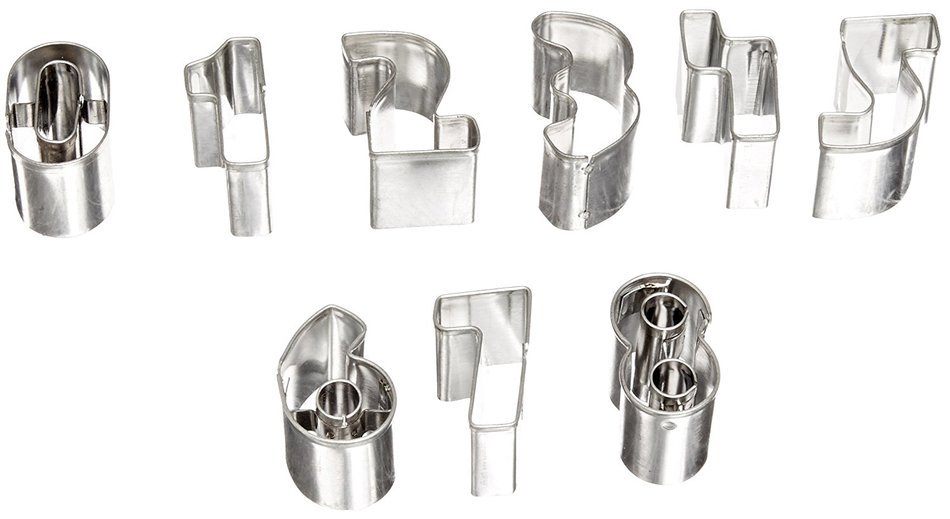Fox Run 26-Piece Alphabet Cookie Cutter Set N2