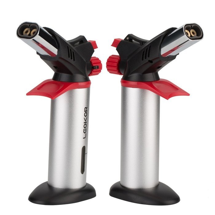 Culinary Torch, LEOKOR Kitchen Torch - Best Creme Brulee Troch - Home Chef Professional Grade Cooking Torch -... N8