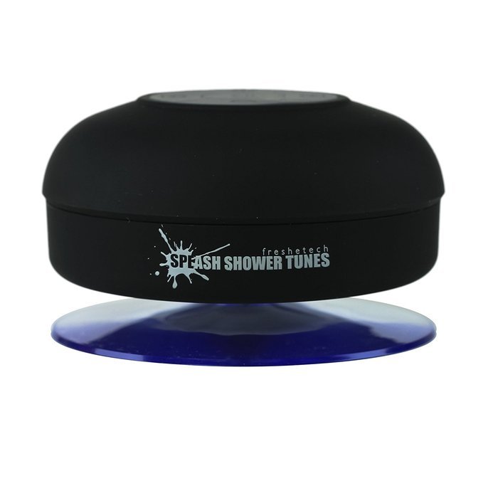Splash Tunes - Waterproof Bluetooth Wireless Portable Shower Speaker by FRESHeTECH, Blue N10