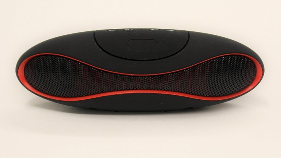 PowerMoxie Ultra-Portable, Wireless Bluetooth Speaker, 360 Degree Surround Sound, Iphone Ipod Ipad (Matte Black) N2