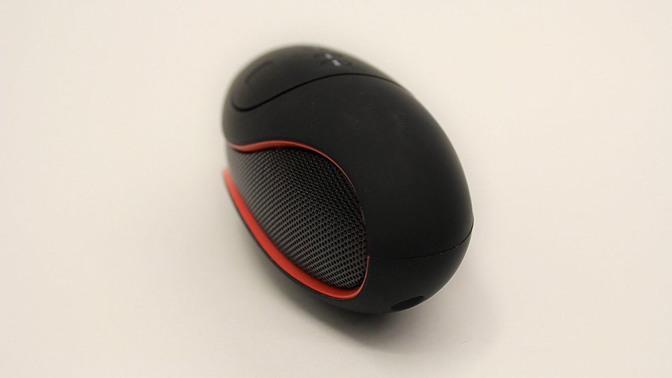 PowerMoxie Ultra-Portable, Wireless Bluetooth Speaker, 360 Degree Surround Sound, Iphone Ipod Ipad (Matte Black) N4