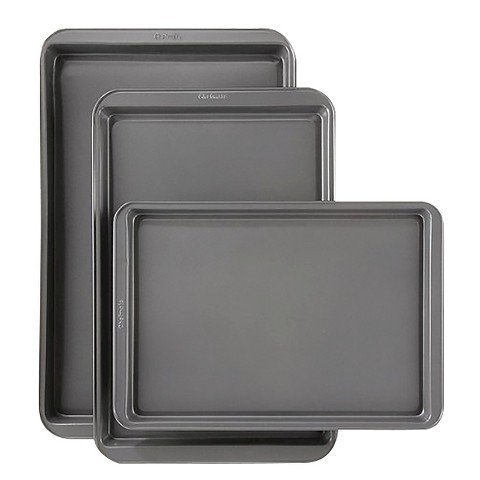 Room Essentials&trade; 3pc Cookie Sheet Set - Silver