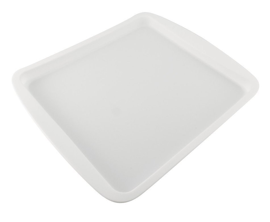 NoGoo Silicone Covered Metal Oven Baking Tray - Multiple Sizes (Large 12in x 12.5in)