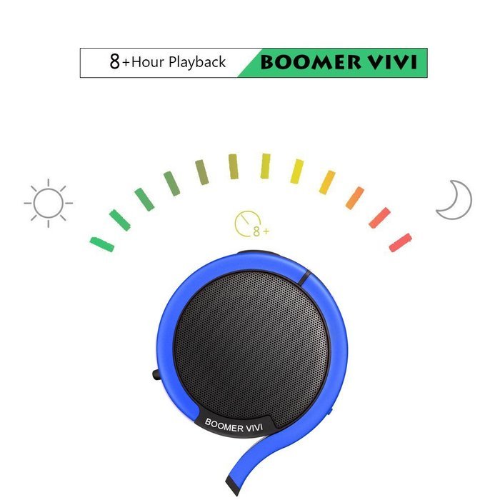 Premium Mini Bluetooth Speaker Portable by BOOMER VIVI Loud Voice With Subwoofer, Up To 8 hrs, Pocket Size For... N3