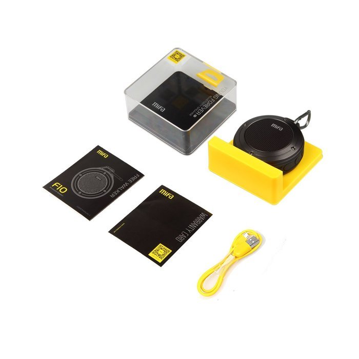 MIFA F10 IP56 dust proof and IPX6 waterproof Outdoor Bluetooth 4.0 Speaker Gray Color N7