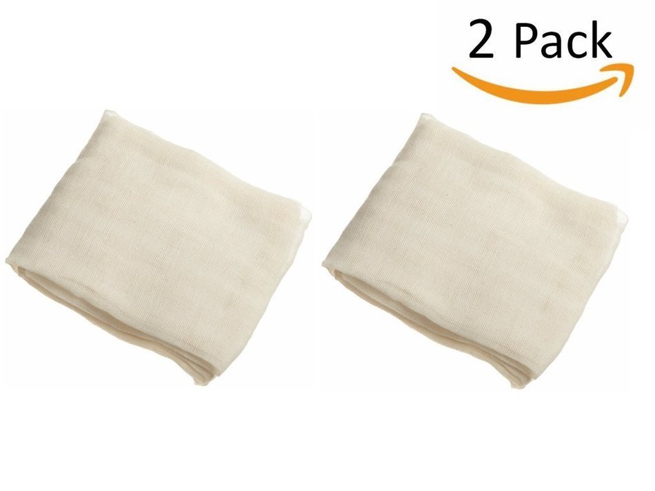 Unbleached Cheesecloth 9 Sq ft 100% Cotton Washable and Reusable N5
