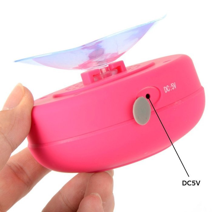 Sinduc Mini Bluetooth Speaker Waterproof Wireless Handsfree for Car Shower Home Mic Blue N8