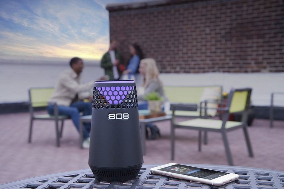 808 HEX LIGHT Wireless Speaker - Black N3