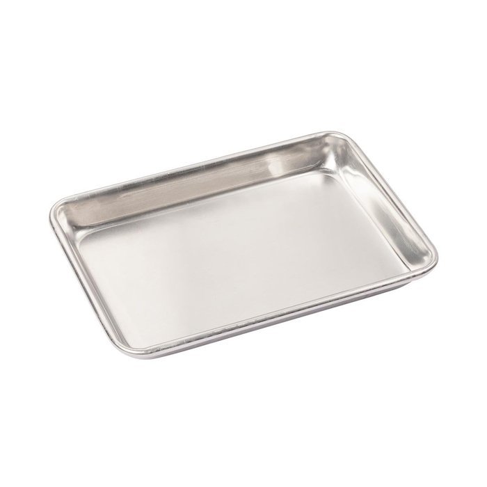 FortheChef's 1/8-Size Aluminum Sheet Pan, 6'' x 9''