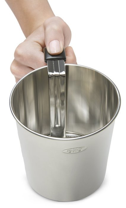 OXO Good Grips 3 Cup Stainless Steel Flour Sifter N3
