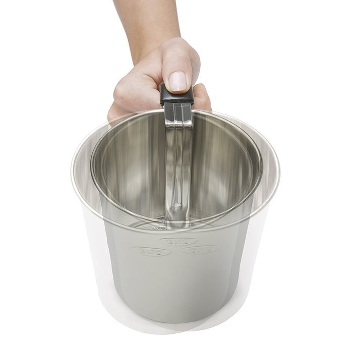 OXO Good Grips 3 Cup Stainless Steel Flour Sifter N5