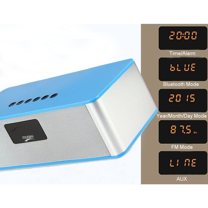 Bluetooth Speakers,WamGra DY21L HIFI V4.0 Portable Wireless Speaker, Louder Volume 10W output, with Enhanced Bass... N13