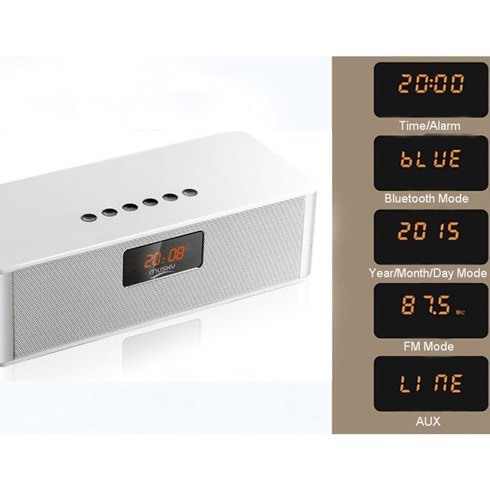Bluetooth Speakers,WamGra DY21L HIFI V4.0 Portable Wireless Speaker, Louder Volume 10W output, with Enhanced Bass... N22