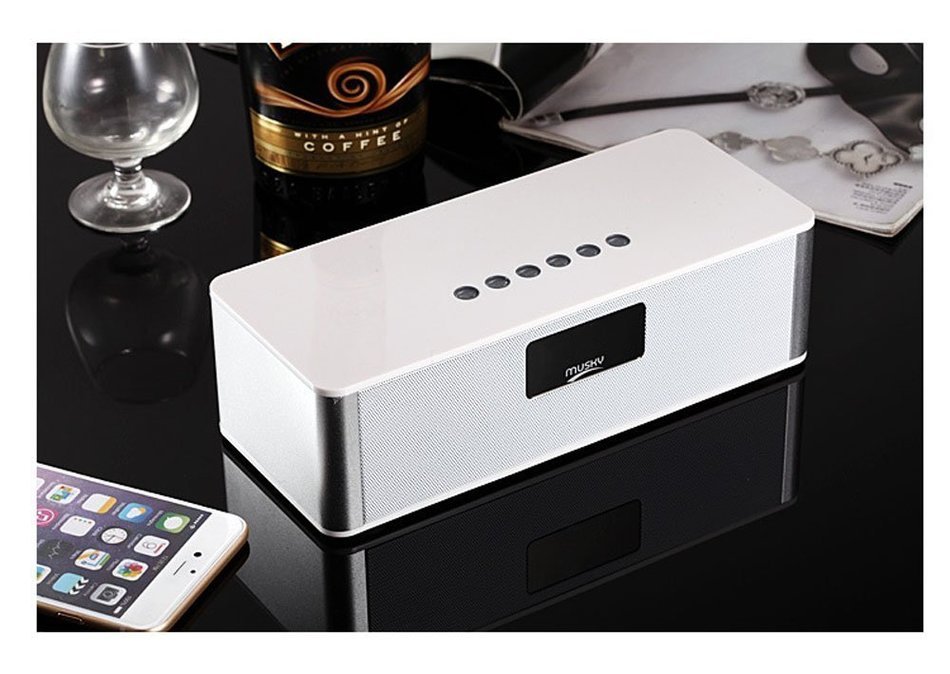 Bluetooth Speakers,WamGra DY21L HIFI V4.0 Portable Wireless Speaker, Louder Volume 10W output, with Enhanced Bass... N23