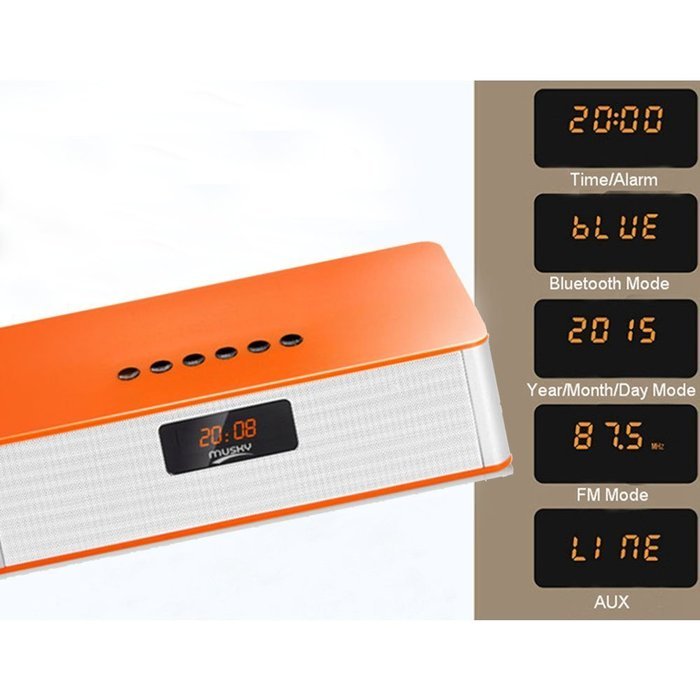 Bluetooth Speakers,WamGra DY21L HIFI V4.0 Portable Wireless Speaker, Louder Volume 10W output, with Enhanced Bass... N30