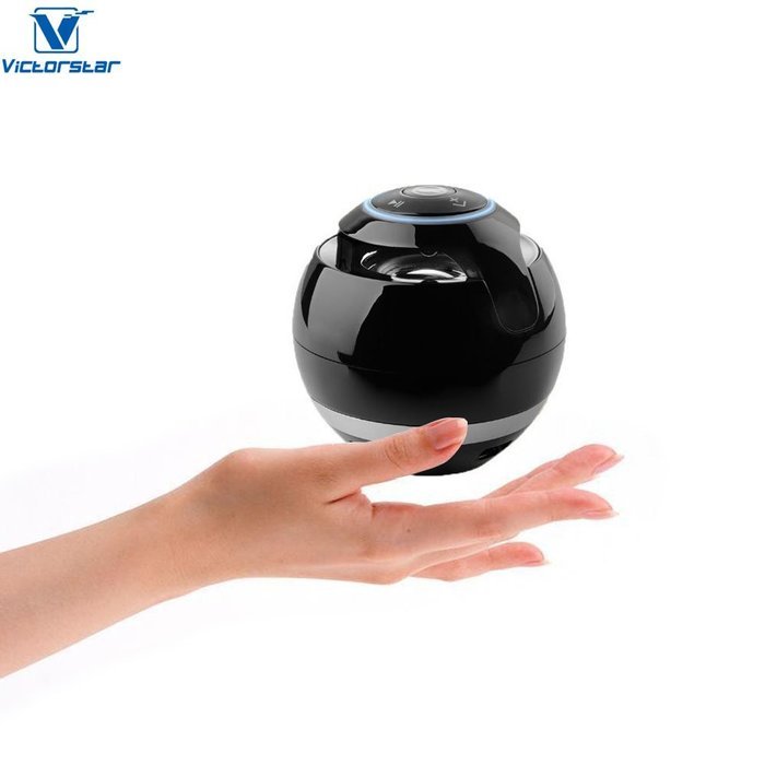 VICTORSTAR@ Wireless Bluetooth Speakers With Subwoofer Mini Round Hi-Fi Speaker Portable Speakers For Hands-Free... N2