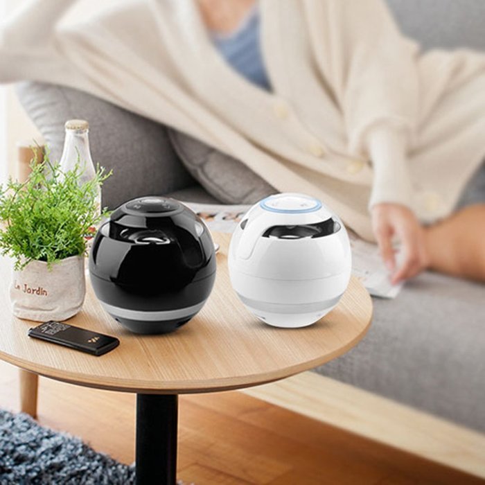 VICTORSTAR@ Wireless Bluetooth Speakers With Subwoofer Mini Round Hi-Fi Speaker Portable Speakers For Hands-Free... N6