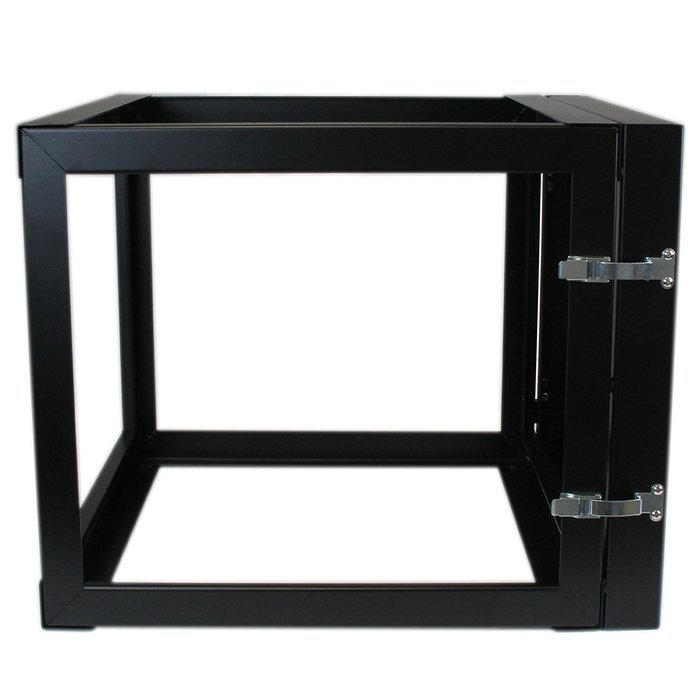 StarTech RK812WALLO 8U Open Frame Wall Mount Equipment Rack - 12-Inch Deep (Black) N13