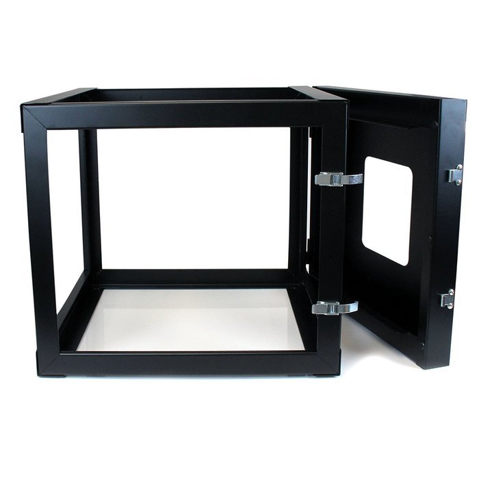 StarTech RK812WALLO 8U Open Frame Wall Mount Equipment Rack - 12-Inch ...