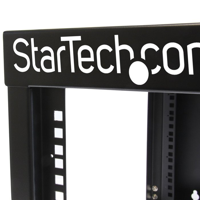 StarTech RK812WALLO 8U Open Frame Wall Mount Equipment Rack - 12-Inch Deep (Black) N16