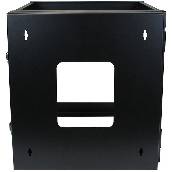 StarTech RK812WALLO 8U Open Frame Wall Mount Equipment Rack - 12-Inch Deep (Black) N31