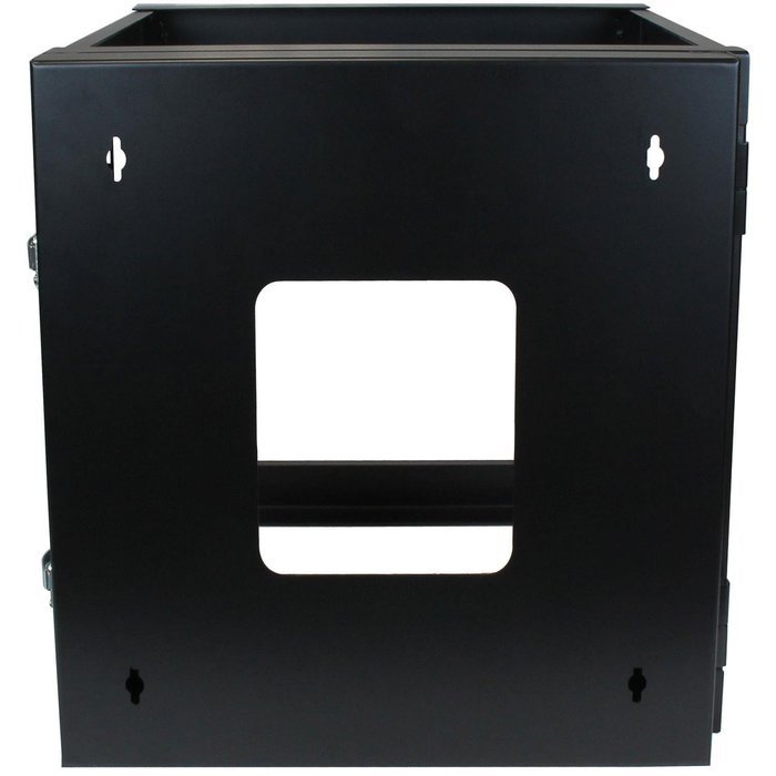 StarTech RK812WALLO 8U Open Frame Wall Mount Equipment Rack - 12-Inch Deep (Black) N34