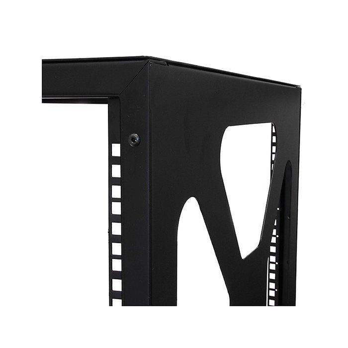 StarTech RK812WALLO 8U Open Frame Wall Mount Equipment Rack - 12-Inch Deep (Black) N41