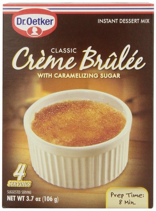 Dr. Oetker Creme Brulee Mix, 3.7 oz