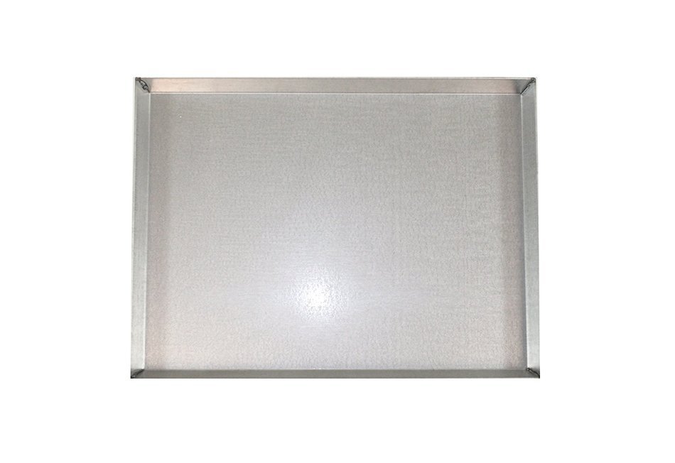Paderno World Cuisine 25 1/2 by 17 3/4 Inch by 1 1/8 Inch Splayed Sided Aluminized Steel Baking Sheet N2