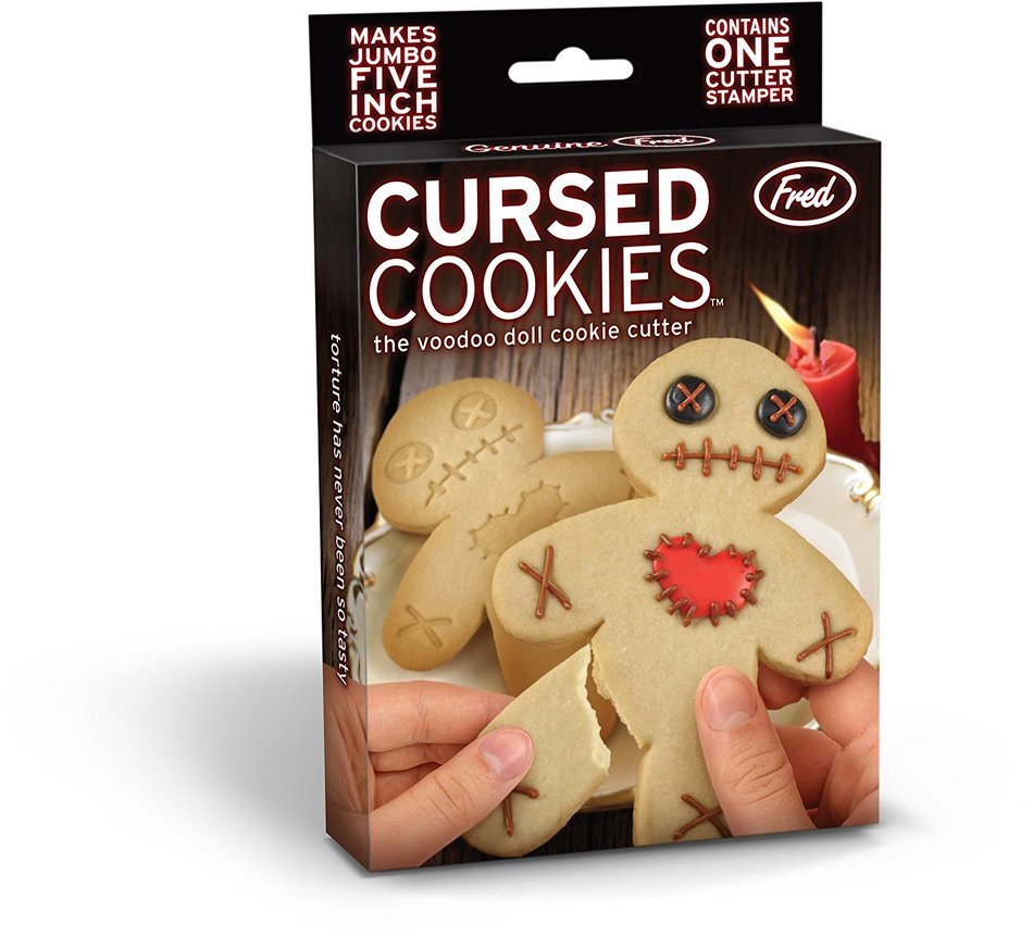 Fred & Friends SWEET SPIRITS Day of the Dead Cookie Cutter/Stampers, Set of 4 N8