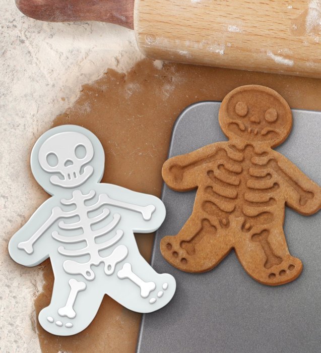 Fred & Friends SWEET SPIRITS Day of the Dead Cookie Cutter/Stampers, Set of 4 N10