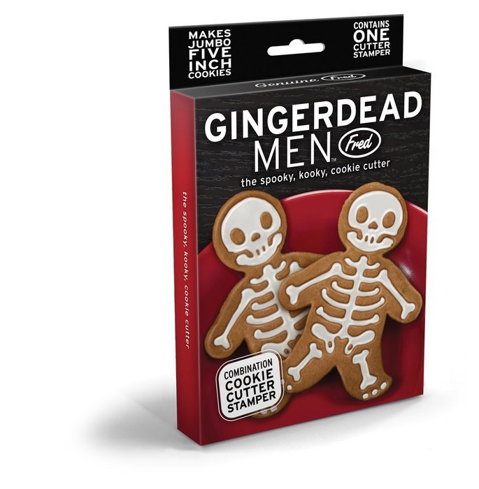 Fred & Friends SWEET SPIRITS Day of the Dead Cookie Cutter/Stampers, Set of 4 N11