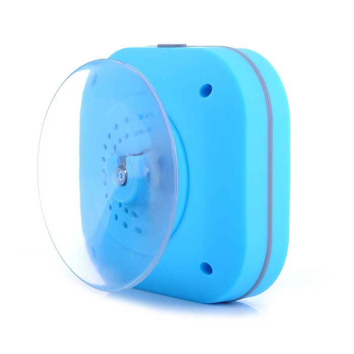 Minisuit Universal Waterproof Shower Speaker for Android and Apple (Blue) N4
