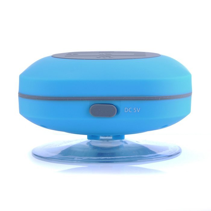 Minisuit Universal Waterproof Shower Speaker for Android and Apple (Blue) N6